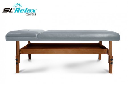 Массажный стол Relax Comfort серая кожа